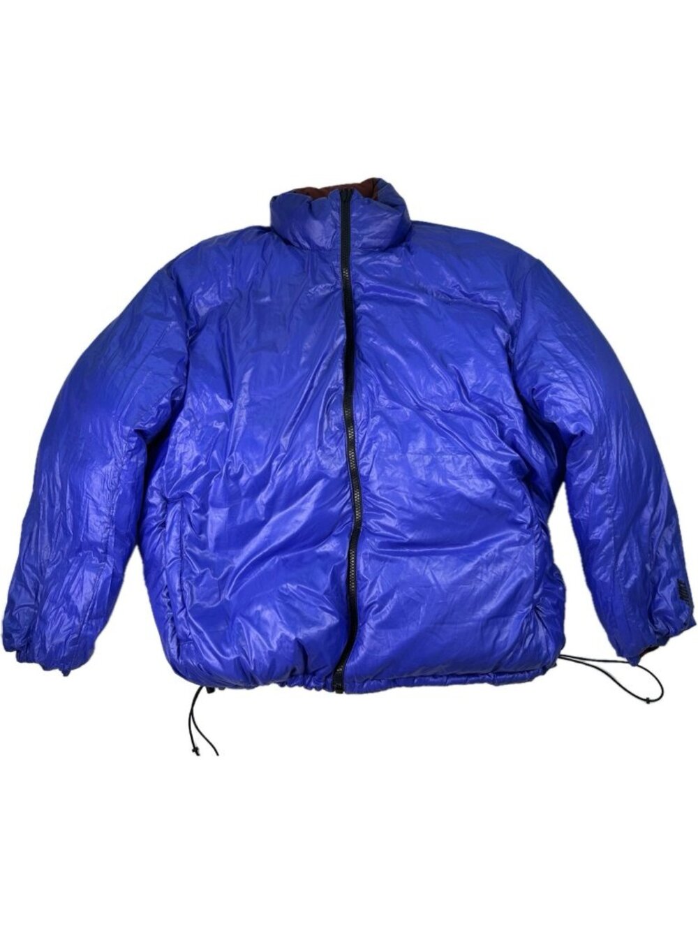 Nike NikeLab Men’s Down Puffer Jacket Reversible Maroon / Blue XL *rip